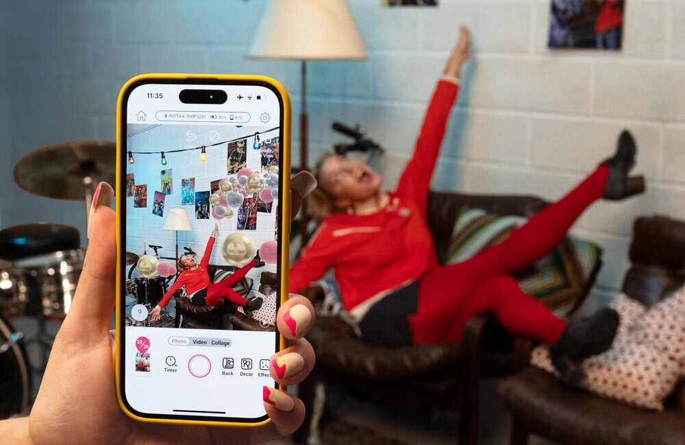 FUJIFILM Instax Mini Link 3 współpraca smartfon druk zdjęć galeria mobilna