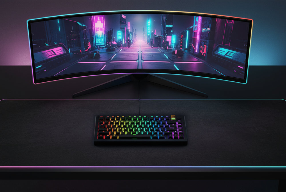 GLORIOUS GMMK 3 Prebuilt 75% układ bez bloku numerycznego  