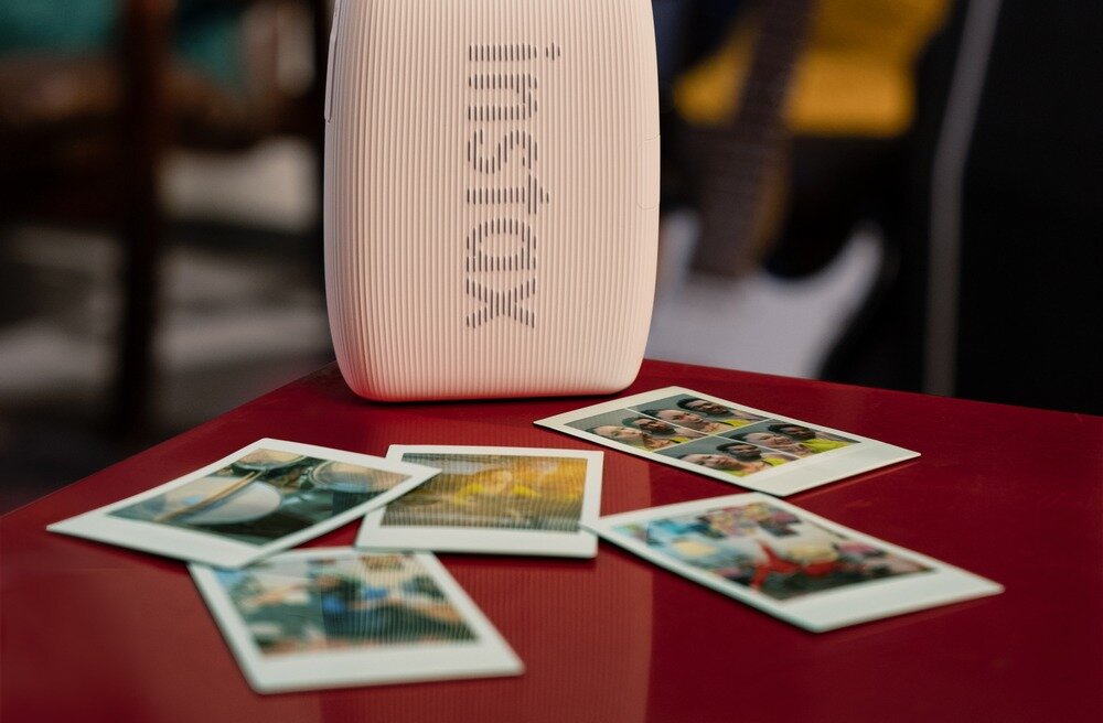 FUJIFILM Instax Mini Link 3 druk klatki z wideo wybór momentu fotografia ruchu