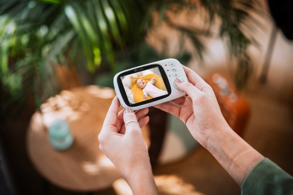 Niania elektroniczna TRUELIFE NannyCam H32 Pro Wyraźny obraz kąt widzenia Wyświetlacz LCD technologia IPS Funkcja zoomu przybliżenie obrazu zasięg