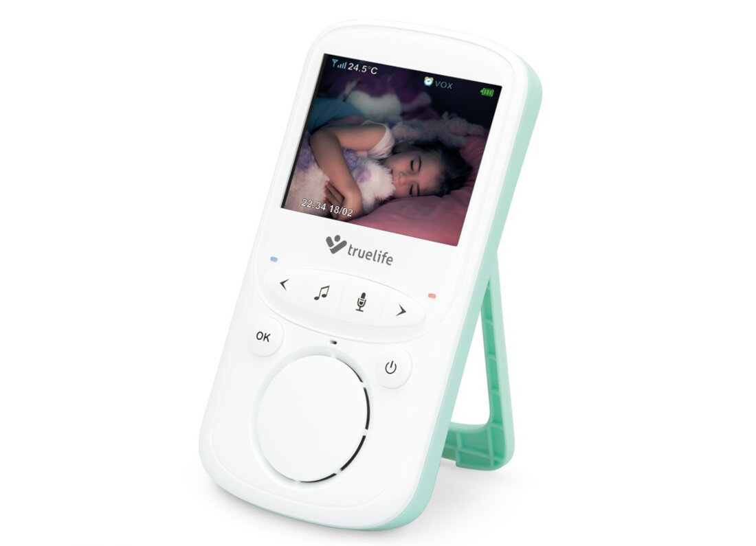 Kamera TRUELIFE do niani elektronicznej NannyCam V24 Pro Funkcja noktowizji z diodami LED Tryb VOX dostosowanie