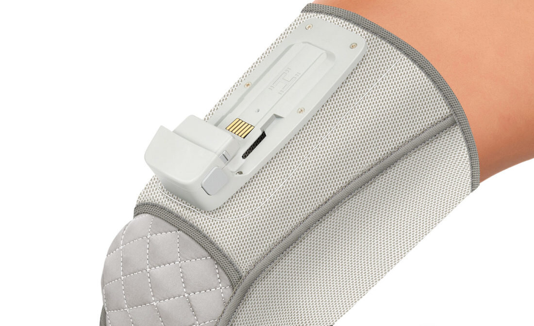 Masażer do kolan HOMEDICS Modulair SR-CMK10H rozwiązania technologiczne kontroler zasilanie wellness