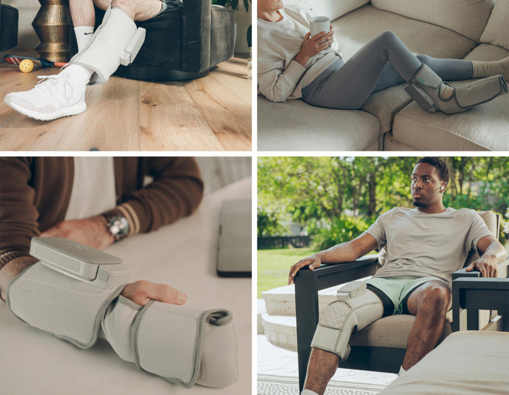 Sterownik modulair do opasek uciskowych HOMEDICS SR-CMX10 Uniwersalność zastosowania możliwości terapia