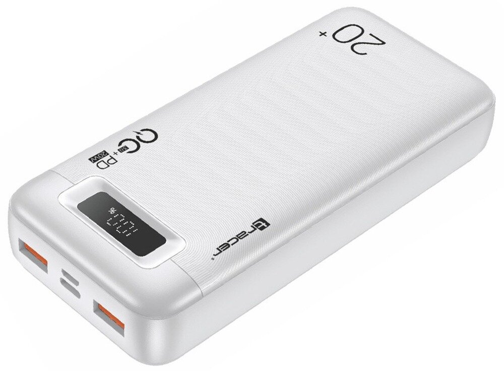 Powerbank TRACER Voltx 20000 mAh PD+QC3.0 22.5 W Wielozadaniowość