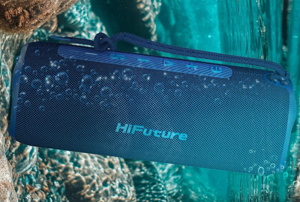 Głośnik mobilny HIFUTURE Alpha - Wodoodporność IPX7