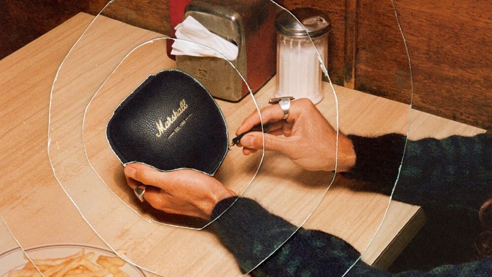Навушники Marshall Monitor III з міцною конструкцією амбушюр сидять на голові