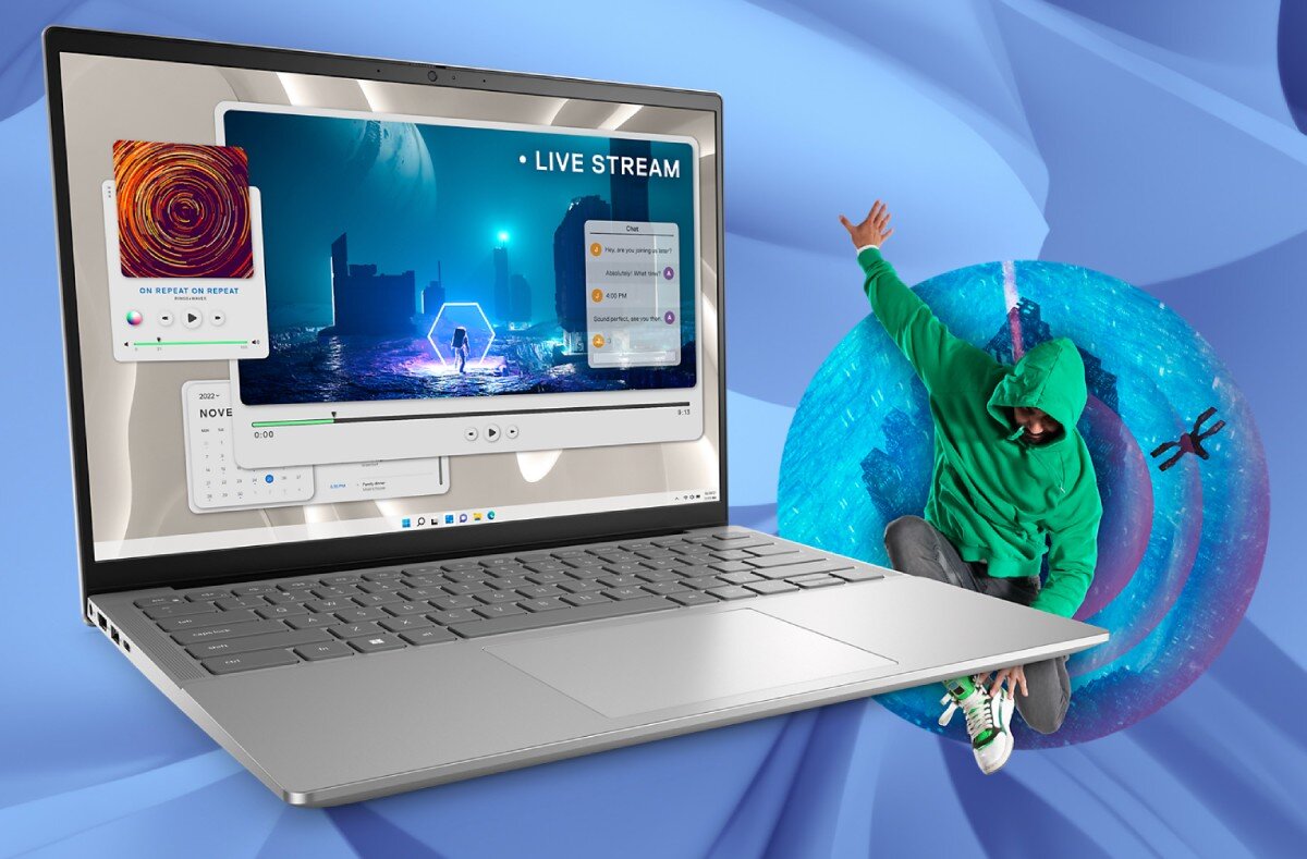 Laptop DELL Inspiron 5430 14 i7-1360P 16GB RAM 1TB SSD Windows 11 Home podzespoły procesor pamięć dysk