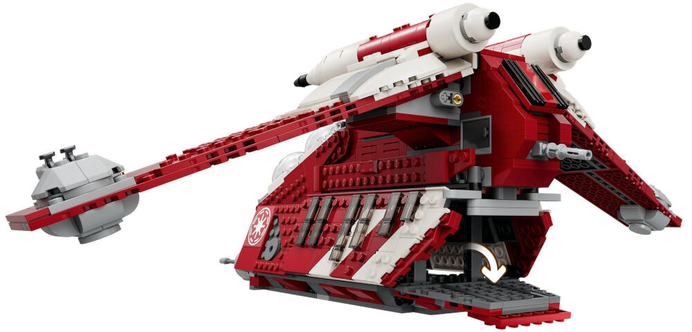 LEGO 75354 Star Wars Kanonierka Gwardii Coruscańskiej sposób na rozwijanie zdolności manualnych rozwija koordynację ręka-oko oraz precyzję
ćwiczy zręczność i cierpliwość