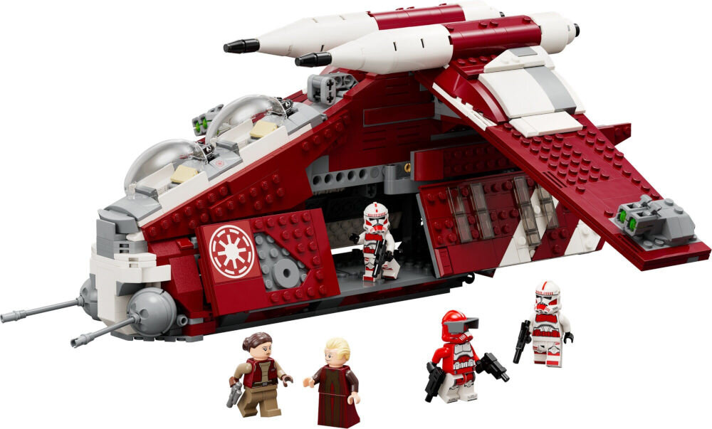 LEGO 75354 Star Wars Kanonierka Gwardii Coruscańskiej pomysł na prezent dla każdego fana
Gwiezdnych Wojen łączy pasję do budowania z miłością do uniwersum Star Wars™ rozwija kreatywność i zdolności
manualne obdarowanej osoby