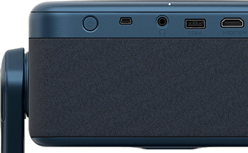 Projektor EPSON EpiqVision EF-22B - Wbudowane głośniki Bluetooth, kadr złącz projektora
