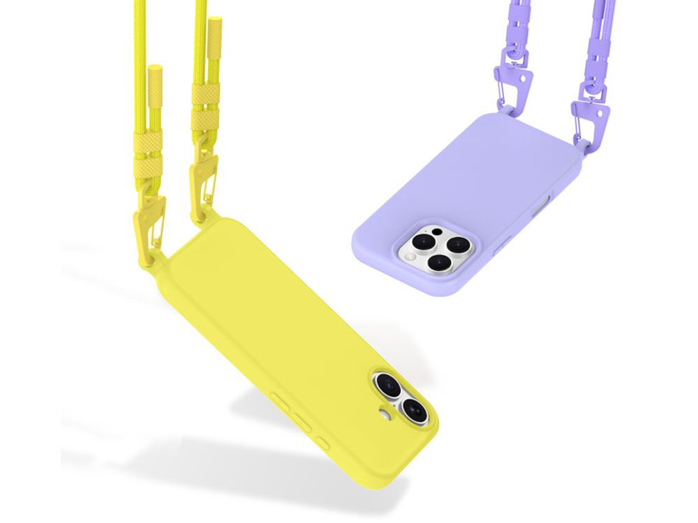 TECH-PROTECT MagNecklace smycz Odczepiany pasek wytrzymałych sznurków długość można regulować Mechanizm mocowania fotografowania, nawigacji czy w zatłoczonych miejscach