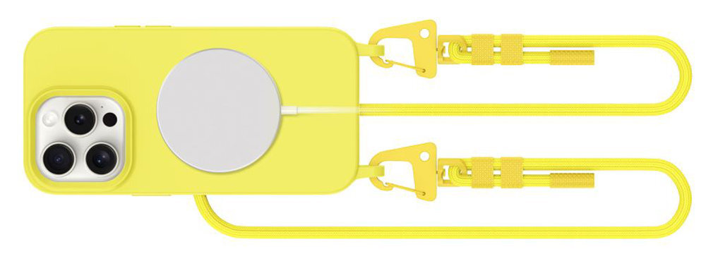 TECH-PROTECT MagNecklace podwyższona krawędź okalająca wyświetlacz moduł aparatu Materiał TPU otwory na porty i przyciski swobodny dostęp do wszystkich elementów sterujących