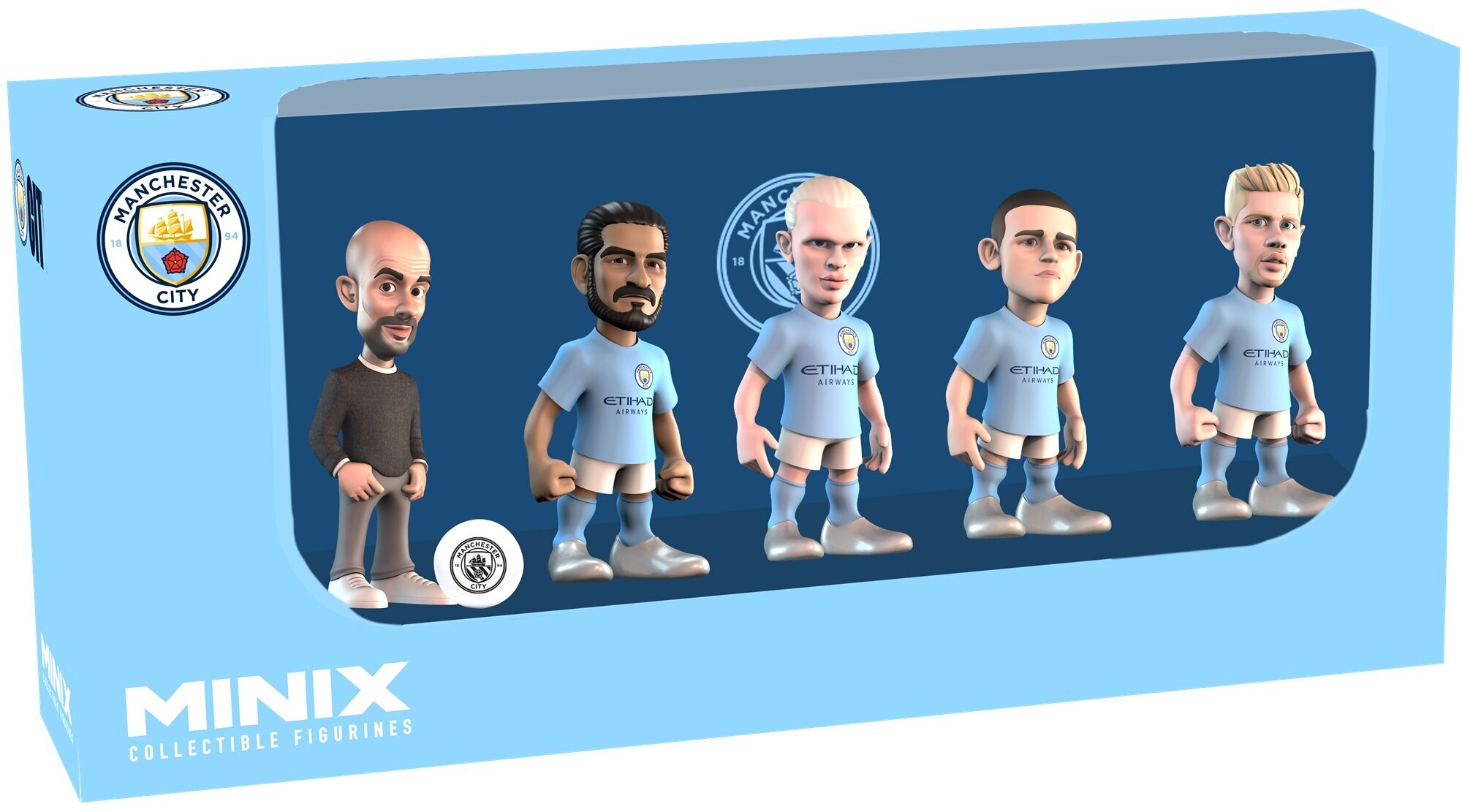 Zestaw figurek MINIX Manchester City FC