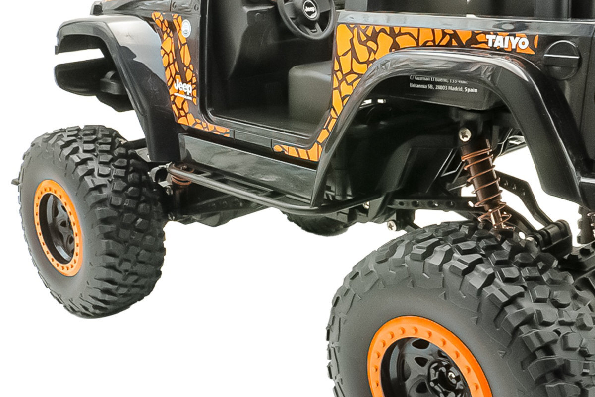TAIYO Jeep Wrangler technologii 2.4 GHz płynne i dokładne 15 metrów pilot