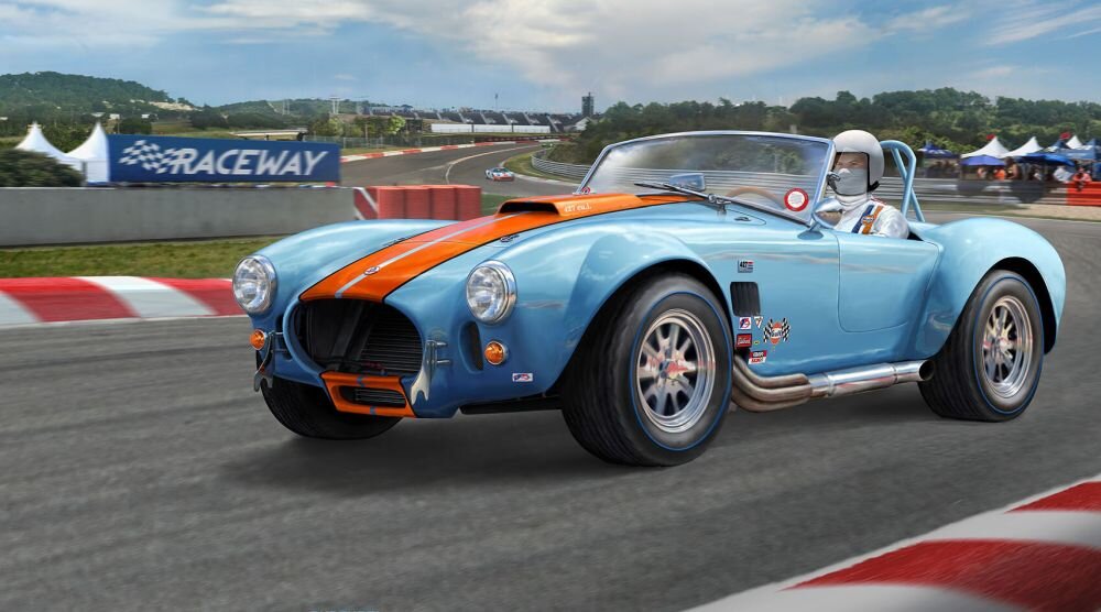 Samochód REVELL '65 Shelby Cobra 427 67708 zabawa silnik