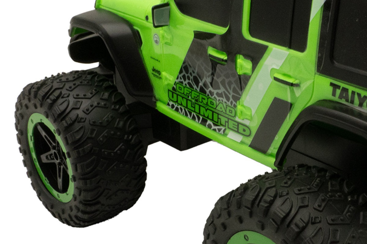 TAIYO Jeep Wrangler technologii 2.4 GHz płynne i dokładne 15 metrów pilot