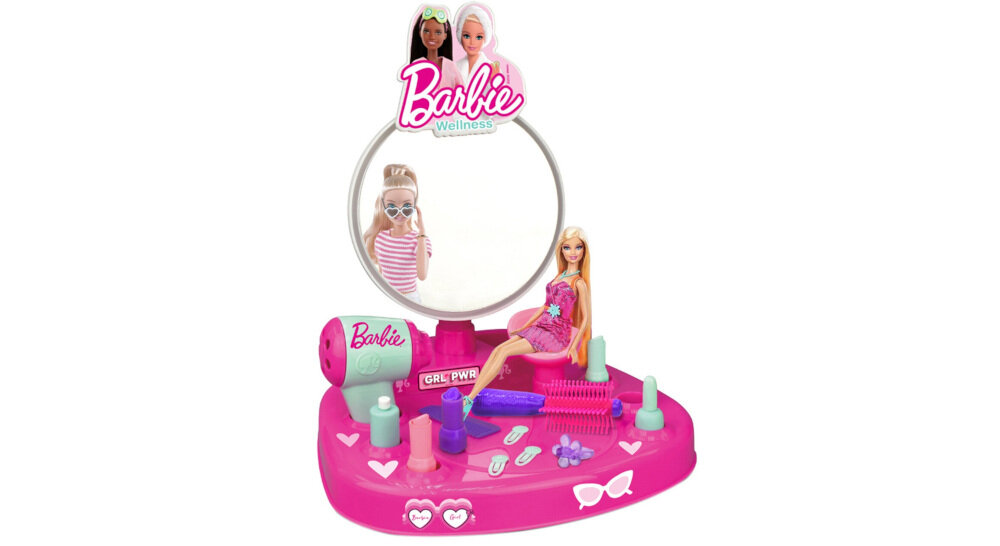Lalka Barbie Interaktywna toaletka - niezapomniane stylizacje