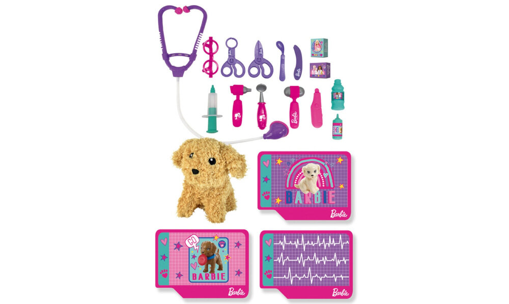 Zabawka weterynarz Barbie 51002 - Kreatywność