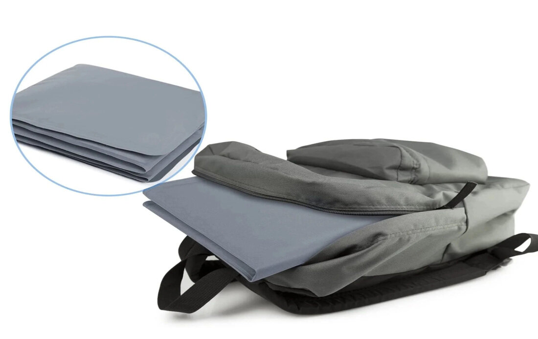 Mata chłodząca EXTRALINK PET-1110 40 x 50 cm Szary Mobilność i wygoda Składana konstrukcja łatwe przechowywanie i transport