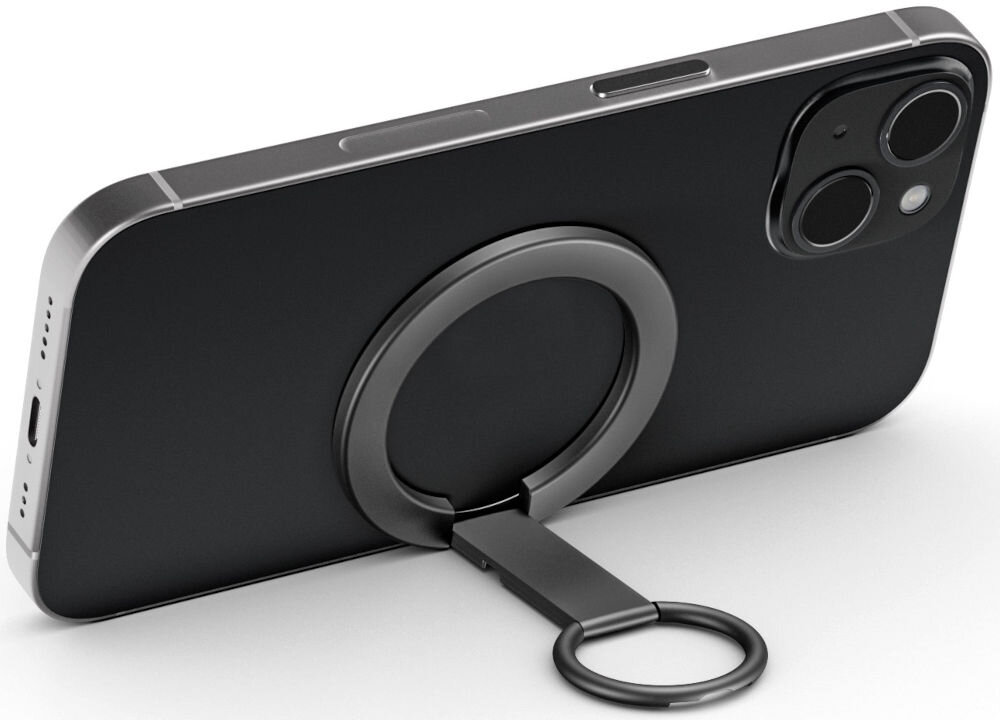 Uchwyt z podstawką XLINE MagSystem PR750K Czarny przyczepiony do telefonu funkcje uchwytu stojaka etui magnetyczne telefon do 7 celi