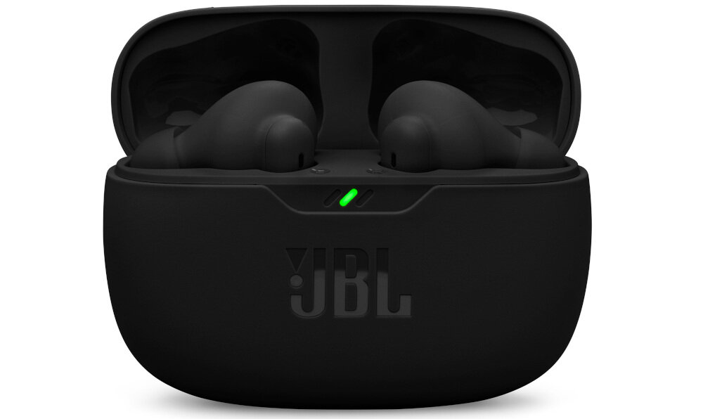 Słuchawki dokanałowe JBL Wave Beam 2 ANC - Muzyka nawet do 40 godzin, słuchawki w etui ładującym