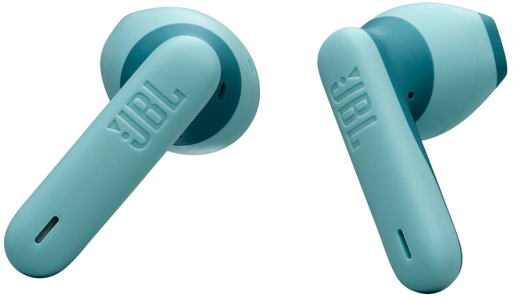 Słuchawki douszne JBL Wave Flex 2 - Długi czas na słuchanie, słuchawki na białym tle