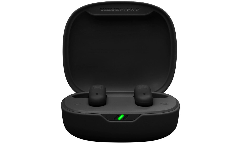 Słuchawki douszne JBL Wave Flex 2 - Dwa światy, jedno kliknięcie, słuchawki z etui ładującym