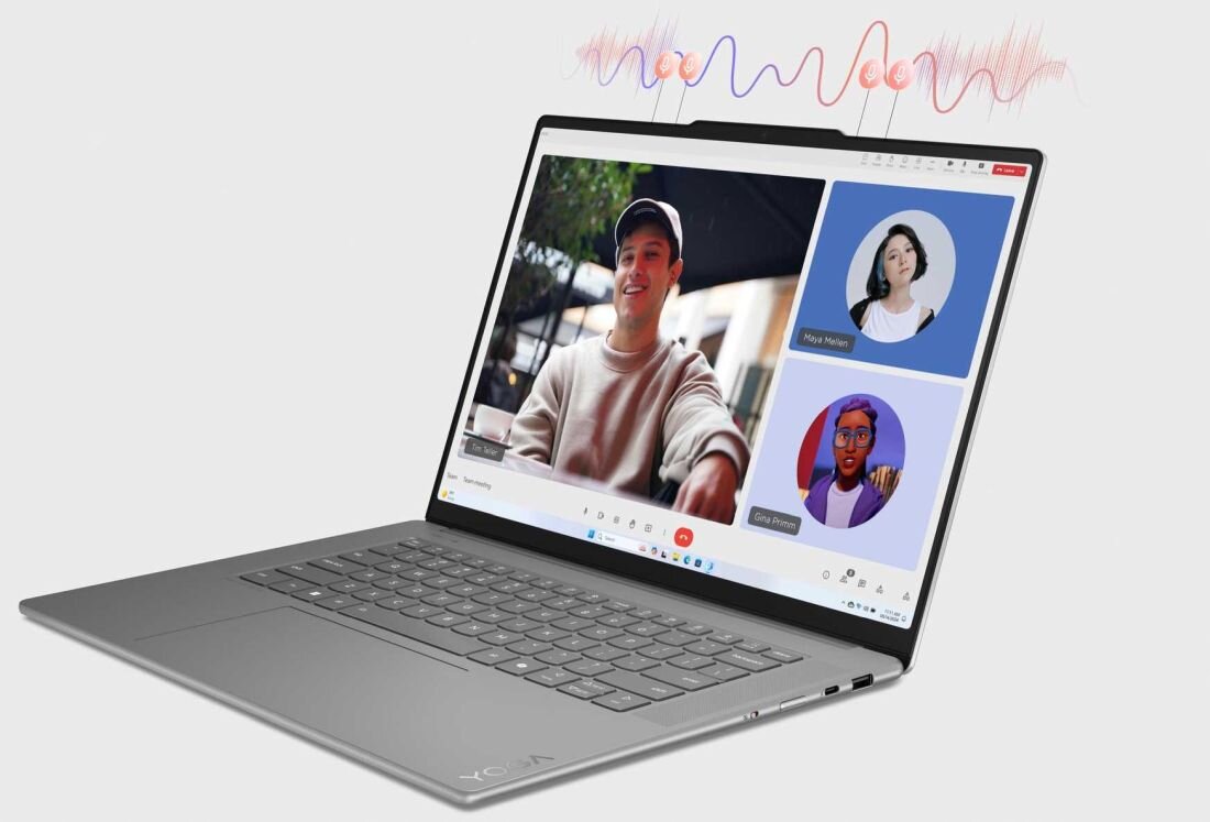 Laptop LENOVO Yoga Slim 7 - Cztery studyjne mikrofony Kamera FHD IR