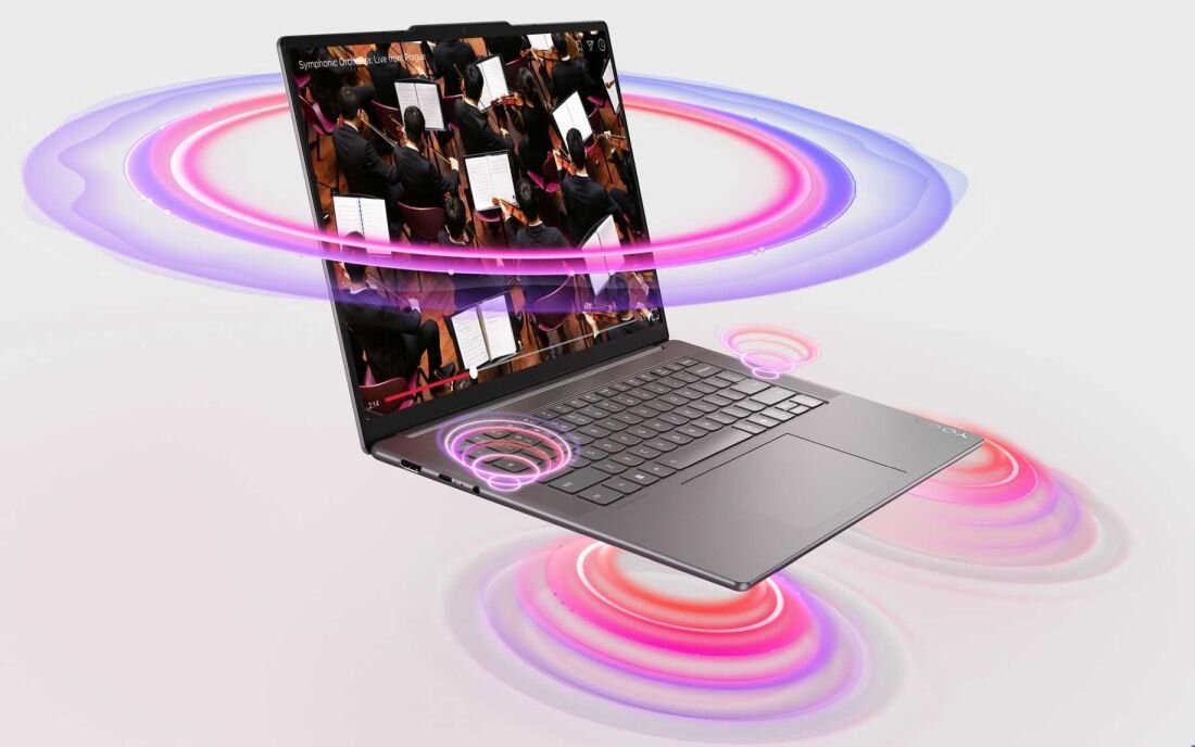 Laptop LENOVO Yoga Slim 7 - klawiatura