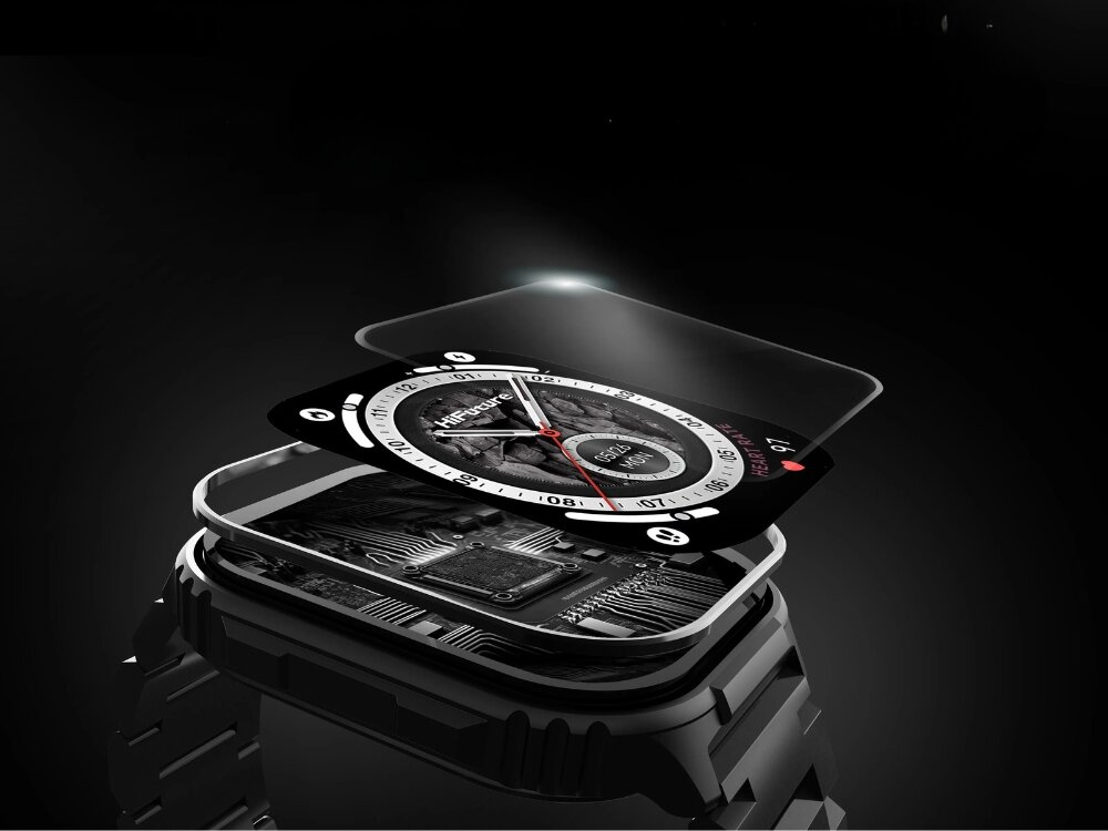 Smartwatch HiFuture Ultra3 Pro
ekran smartwatcha amoled cale kolory kontrast