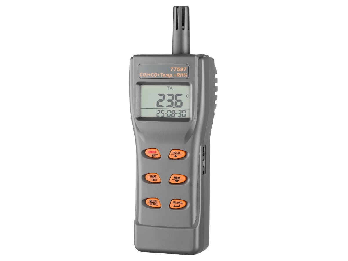 AISKO AZI-77597 szary czujnik na białym tle