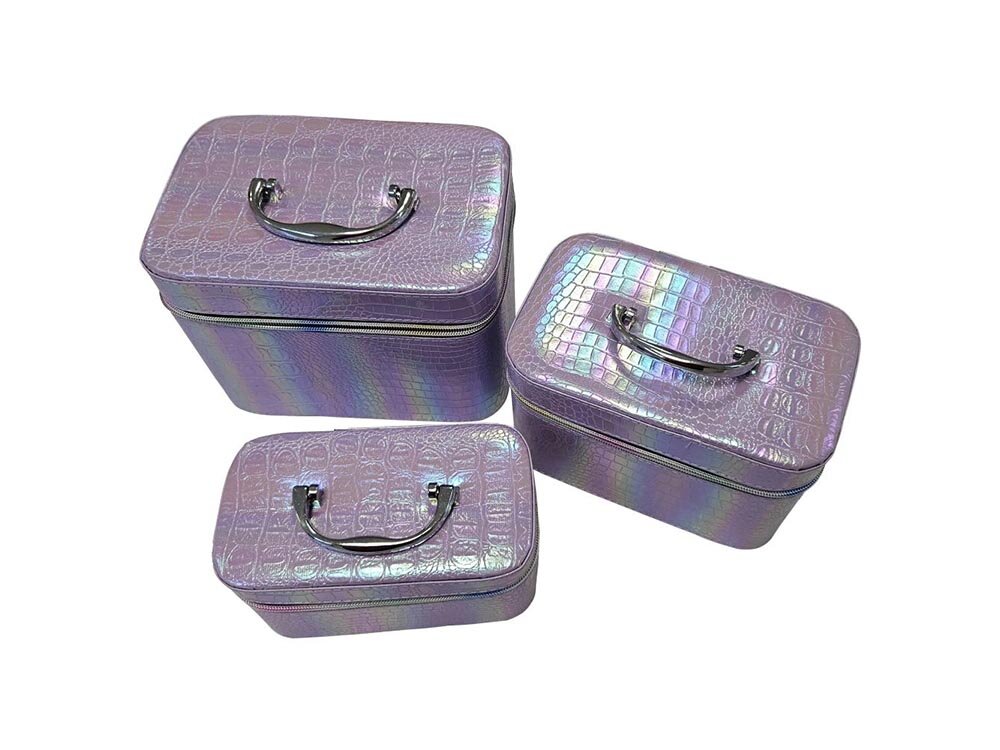 Kosmetyczka EXTRALINK Lifestyle 249 Wielokolorowy 3 sztuki solidna konstrukcja, odporność na zniszczenia, praktyczne rozwiązanie