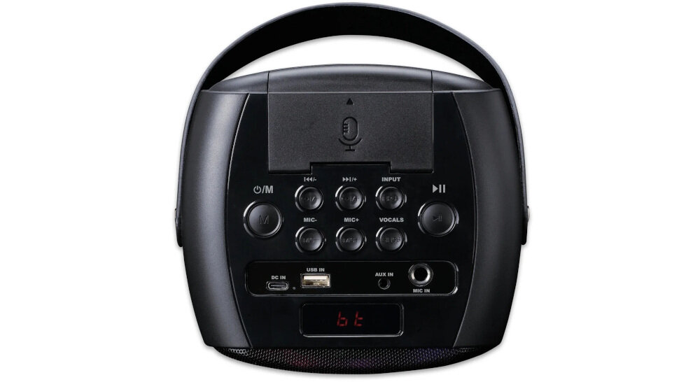 Power audio LENCO BTC-060BK - Przenośny i wygodny w podróży
