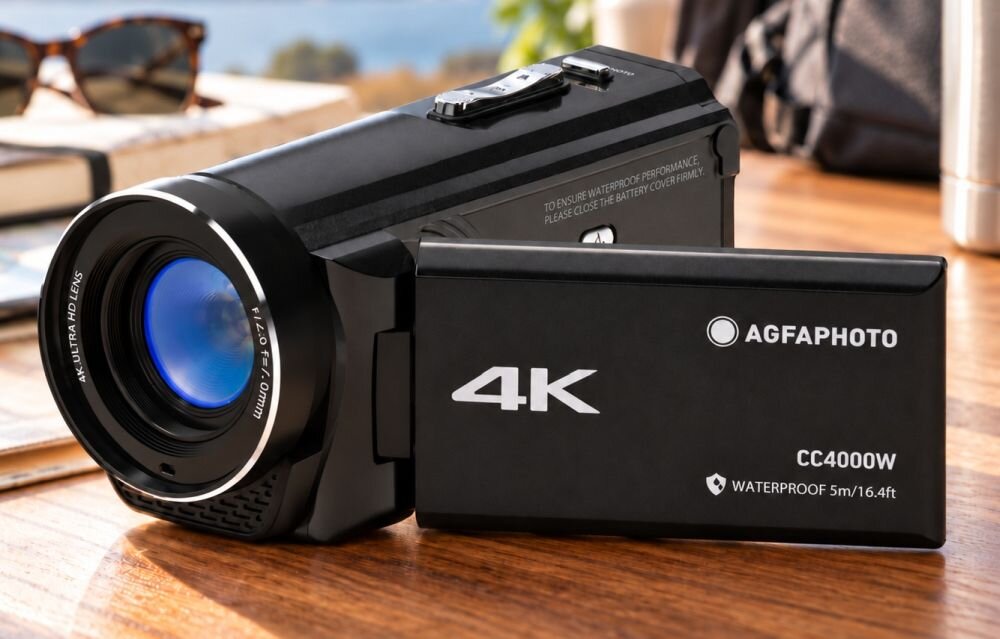 AGFAPHOTO Realimove CC4000W kamera 4K 24 MP matryca SONY 13 MP nagrywanie filmów