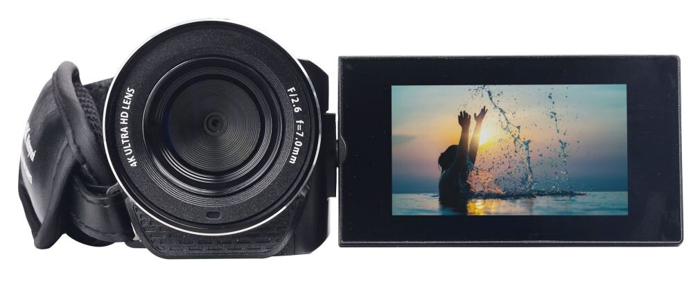 AGFAPHOTO Realimove CC4000W ekran LCD 3 cale akumulator 3400 mAh HDMI USB karta microSD