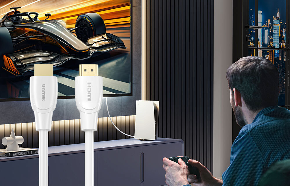 Kabel HDMI - HDMI UNITEK latwosc podlaczenia kompatybilnosc