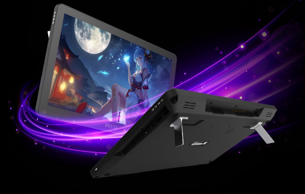 BOSTO X6 wbudowanej baterii 8600 mAh do 5 godzin pełną mocą obliczeniową Wysoka wydajność projektów graficznych zdjęć i wideo programami