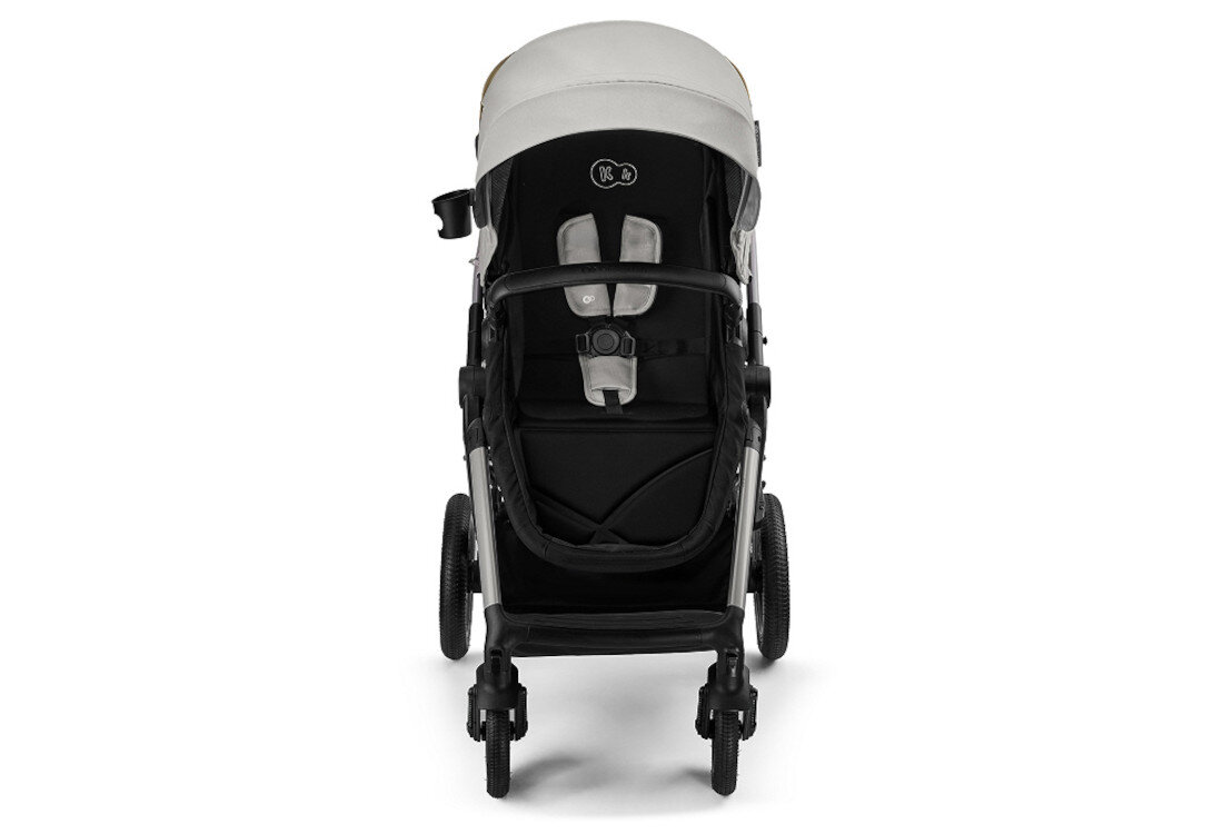 Wózek wielofunkcyjny KINDERKRAFT Moov 2 XL 3w1 Szary Regulacja dla wygody rodzica 3 stopnie regulacji podnóżek 2 stopnie rączka rodzica regulowana zakres dopasowanie