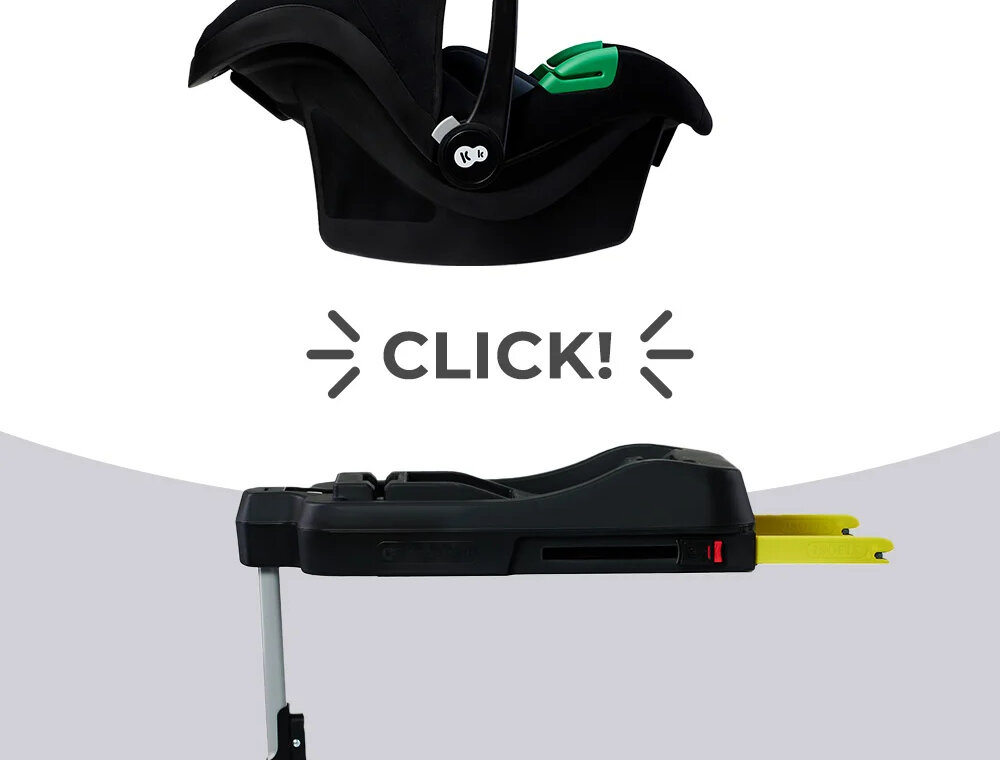 Wózek wielofunkcyjny KINDERKRAFT Moov 2 4w1 Beżowy Bezpieczeństwo w podróży fotelik samochodowy na pas samochodowy lub bazę isofix systemy ochrony SPS i H-GUARD  tyłem do kierunku jazdy