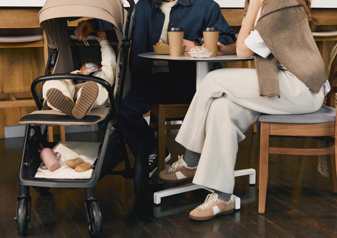 Wózek spacerowy KINDERKRAFT Loom Beżowy Dopasowanie na lata do 22 kg do pozycji leżącej  podnóżek z dwoma poziomami  do około 4 roku życia