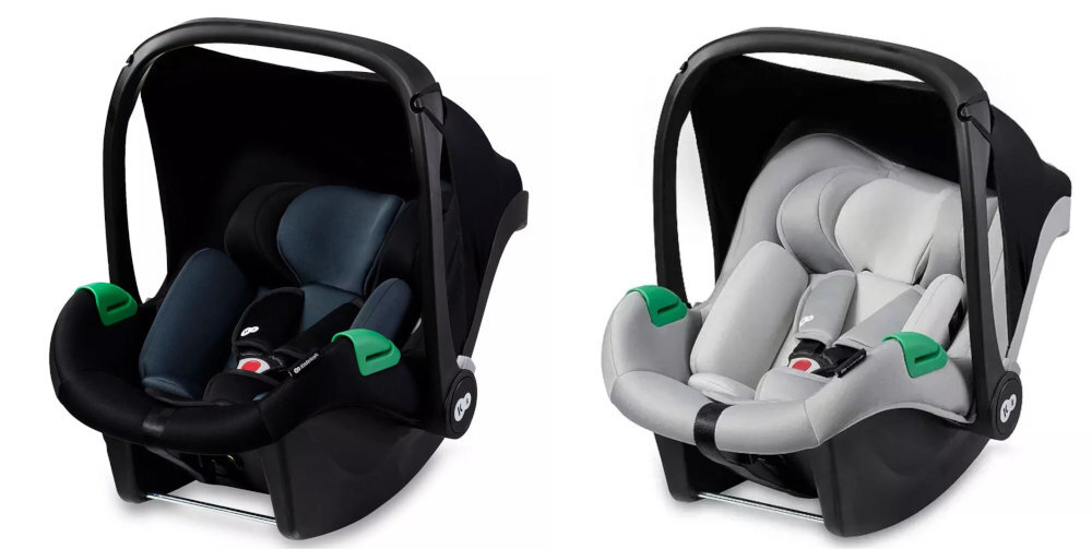 KINDERKRAFT Mink Pro delikatną tapicerkę łatwa do zdejmowania i czyszczenia komfort i higienę dwóch wariantach kolorystycznych: czarnym szarym - fotelik w dwóch wersjach kolorystycznych szary i czarny