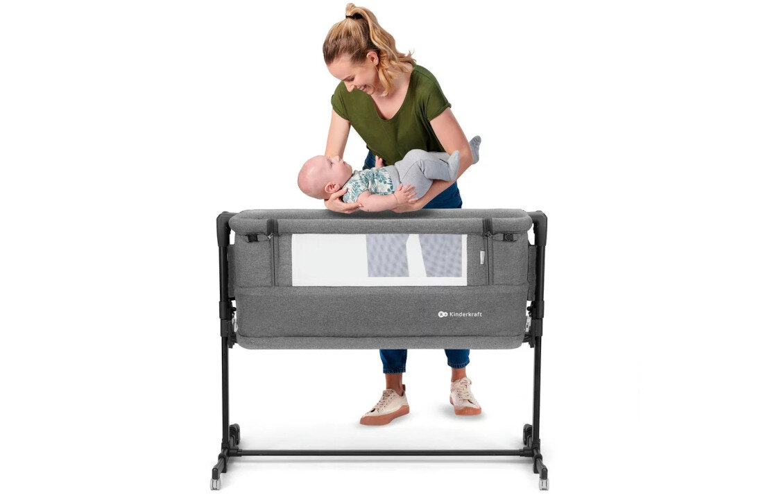 Łóżeczko dostawne KINDERKRAFT Neste Grow Beżowy Długotrwałe użytkowanie przeznaczenie wiek funkcja dla starszaka