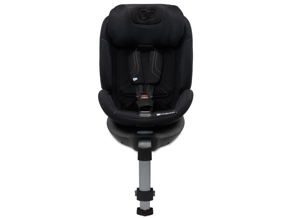 Fotelik samochodowy KINDERKRAFT Xrider 2 I-size 40-150 cm (0-21 kg) Czarny fotelik na białym tle widoczny od przodu zdejmowana tapicerka można łatwo zdjąć i wyprać ręcznie w temperaturze 30°C maluch podróżuje w świeżym i higienicznym otoczeniu trwałe i odporne na codzienne zabrudzenia prosty system zdejmowania pozwala sprawnie przygotować fotelik do prania