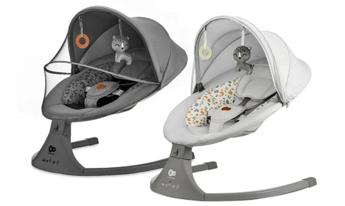 Bujaczek KINDERKRAFT Lumi 2 Ciemnoszary wygląd wizualizacja prezentacja design tło Codzienne wsparcie rodzica