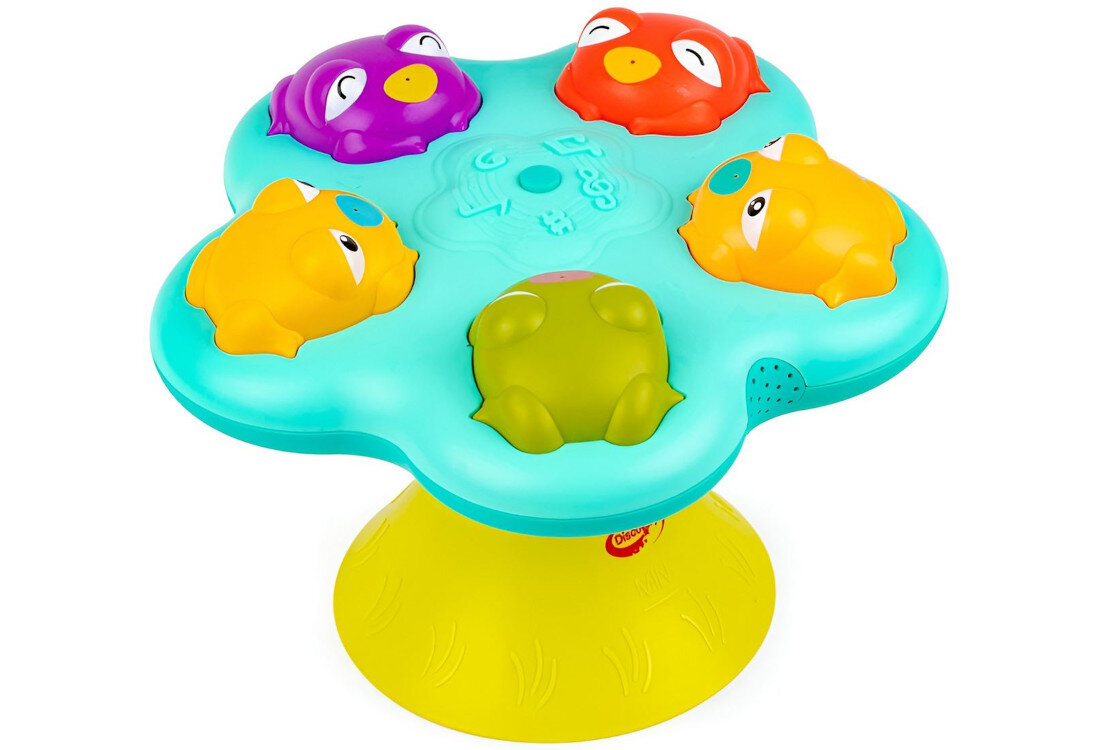 Zabawka do kąpieli DUMEL Żabki Wodna Orkiestra DD30033 radość zabawa żabki melodia światełka