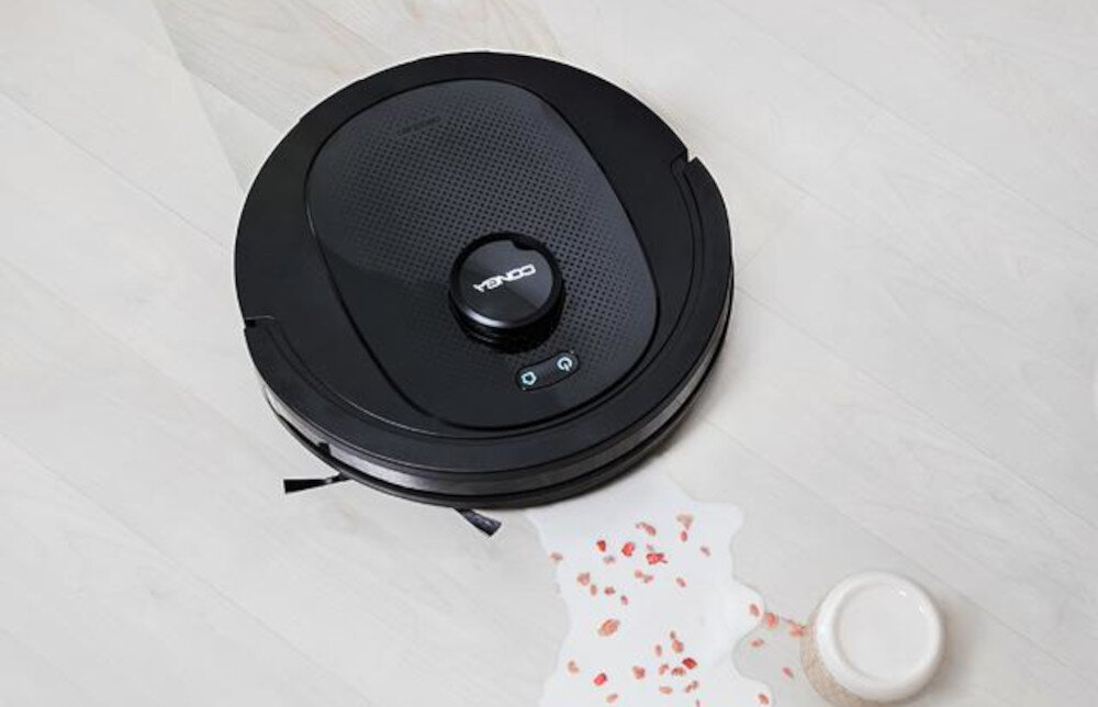 Robot sprzątający CECOTEC Conga 7490 Ultimate Home Genesis zdjęcie lifestyle Cztery funkcje w jednym  odkurzanie, zamiatanie, mopowanie oraz mycie podłóg System mopowania z ruchem wahadłowym
