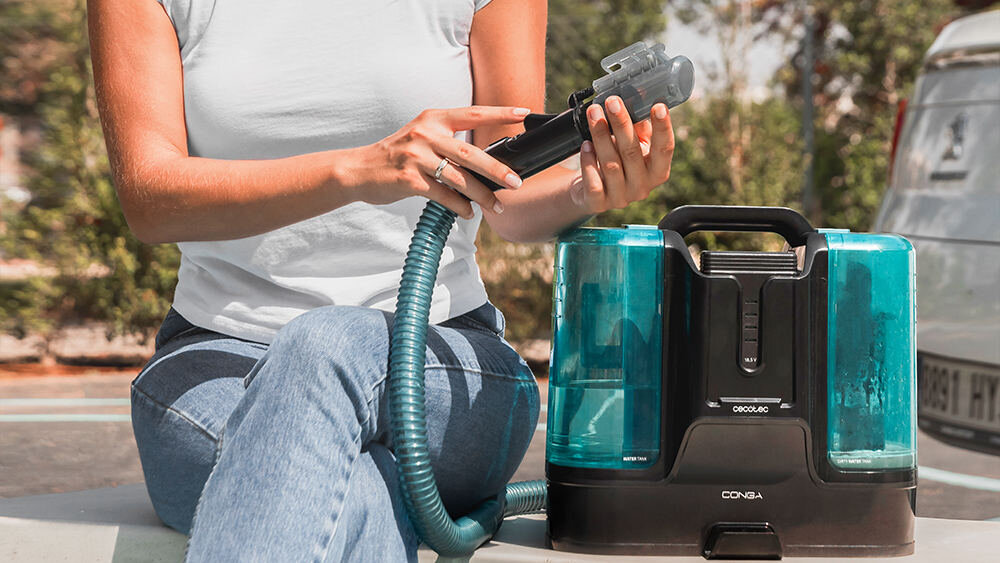 Odkurzacz piorący CECOTEC Conga Carpet Clean Liberty Wygodne przechowywanie wymiary rozmiar długość szerokość wysokość waga