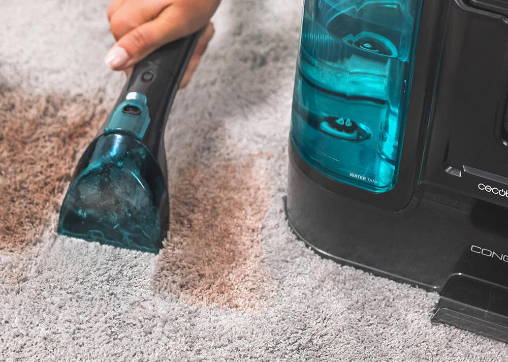 Odkurzacz piorący CECOTEC Conga Carpet Clean Liberty Szybkie ładowanie czas funkcjonalność