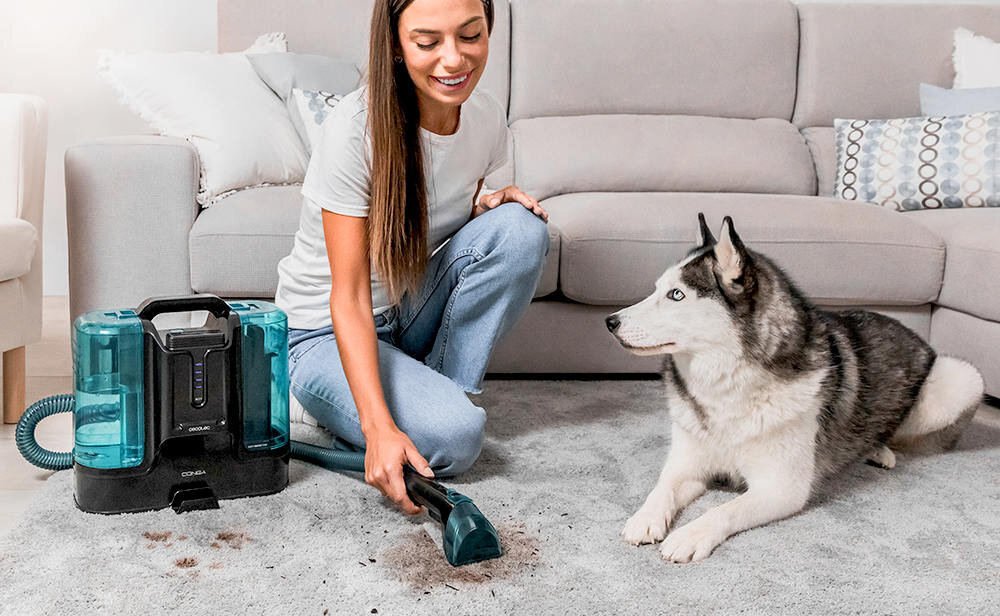 Odkurzacz piorący CECOTEC Conga Carpet Clean Liberty Cicha praca sprzątanie