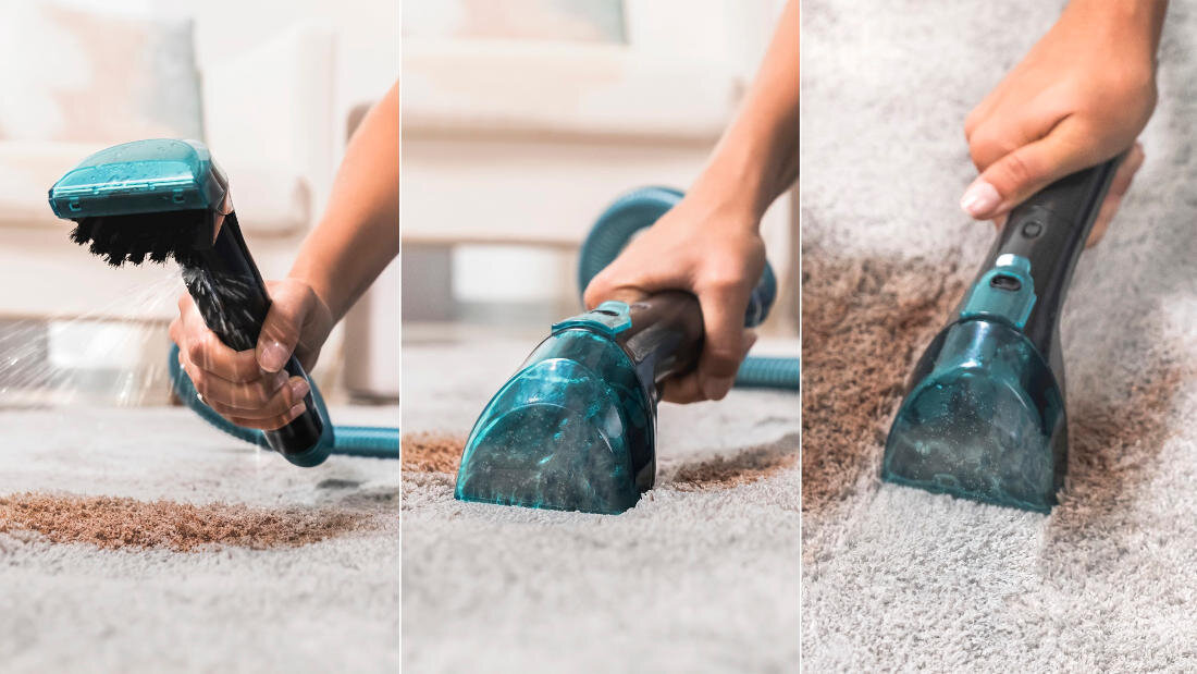 Odkurzacz piorący CECOTEC Conga Carpet & Spot Clean Infinity Skuteczne czyszczenie moc mocny silnik plamy zabrudzenia zanieczyszczenia